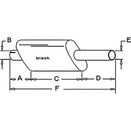 Aftermarket Muffler 249324